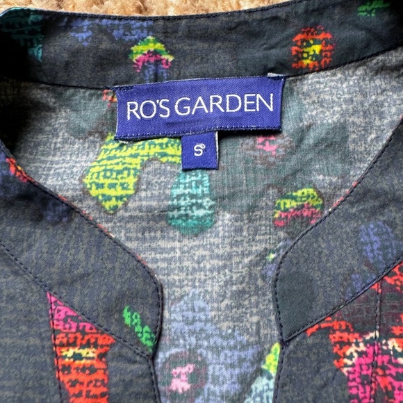 NWoT Anthropology Rose Garden button up dress, shirt size small - Picture 2 of 4